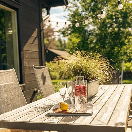 Newly Built Cottages With Jacuzzy And Sauna Älmhult Exterior photo